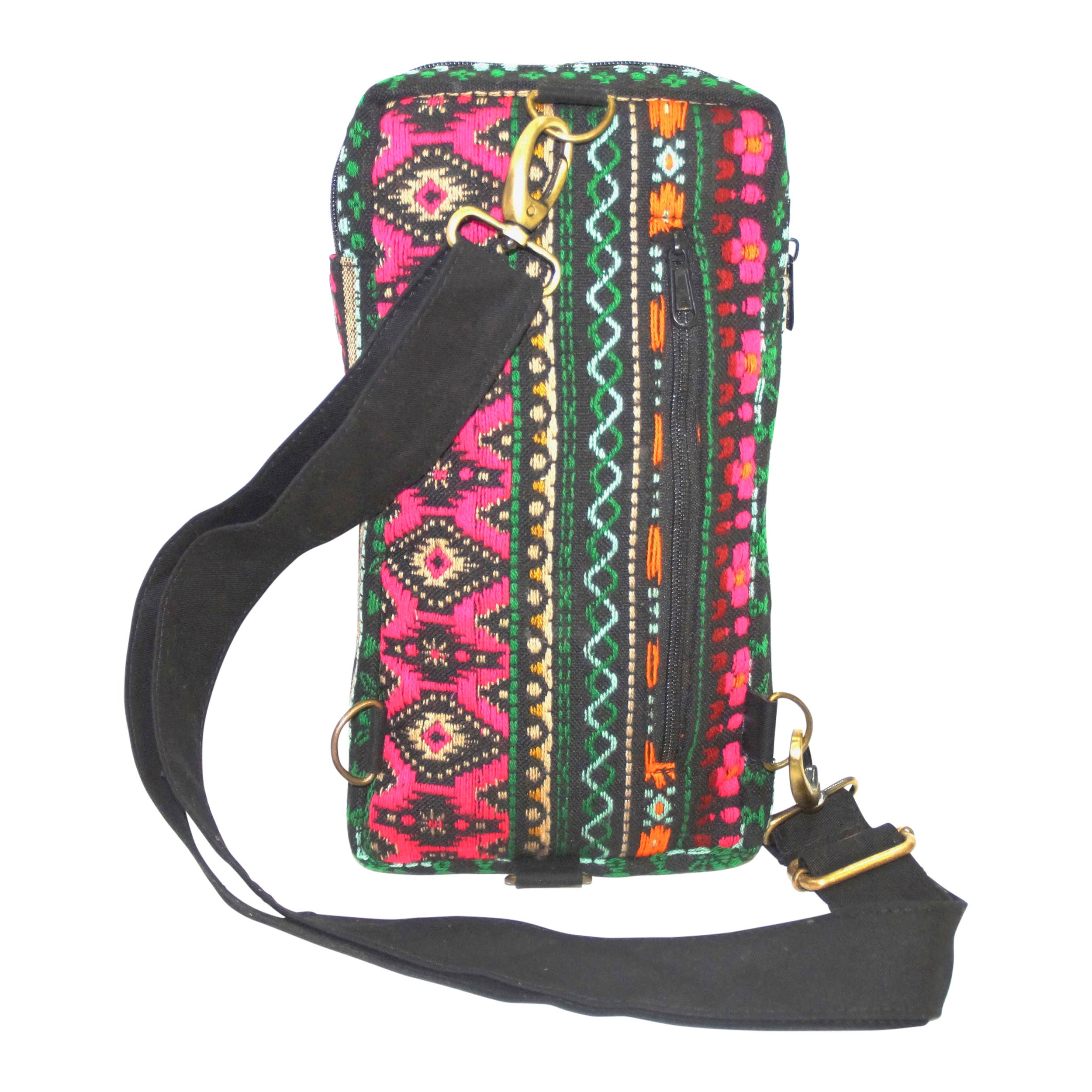 Lakhays Collection Inc. - Wholesale Crossbody Bag - Women's - Jacquard Sling Chest Bag16