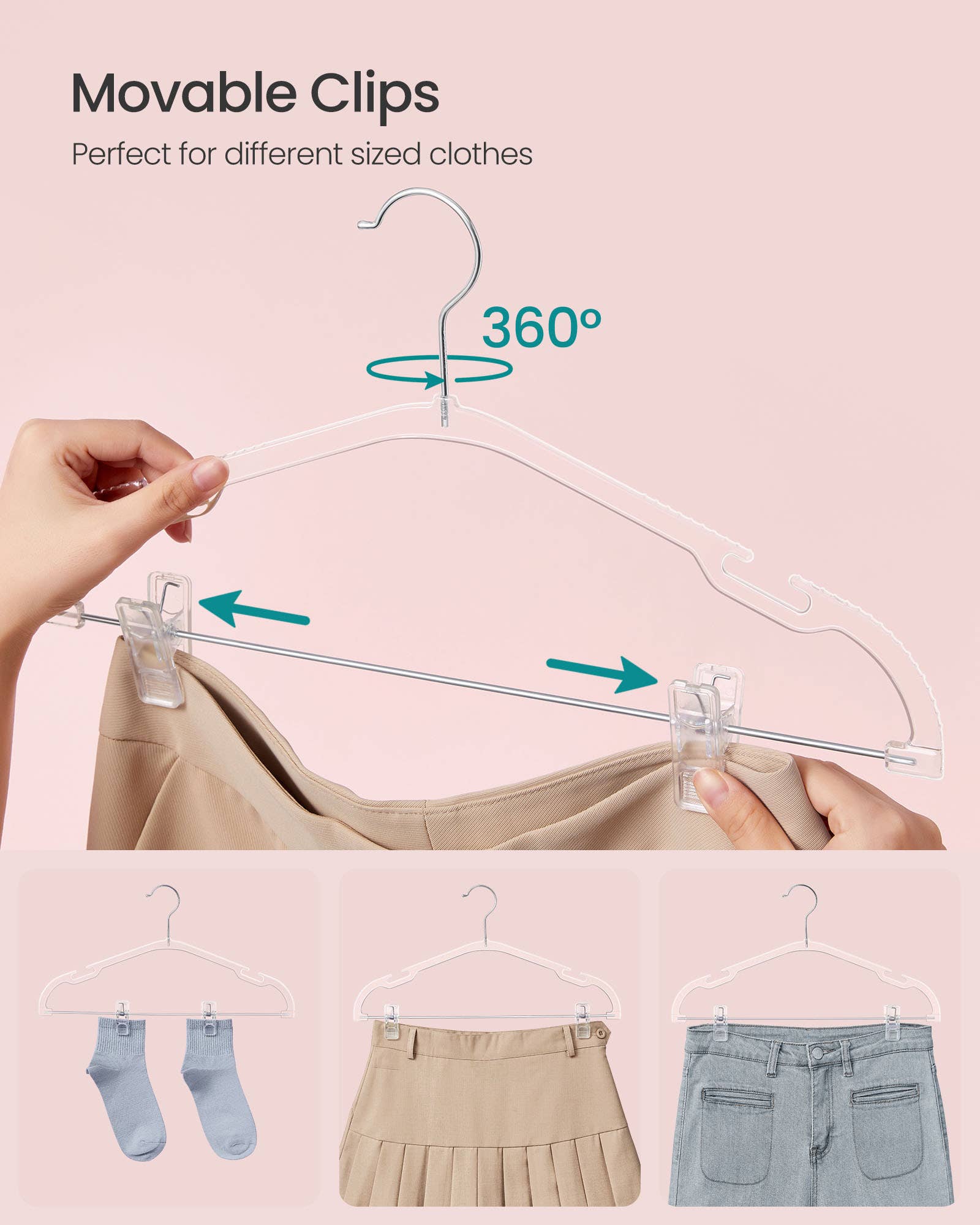 Greenwestons – Engroshandel Bøjle – Klar plastbuksebøjler 30-pak2