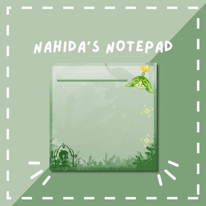 Nahida Bloco de Notas - Série Genshin Impact por atacado de Studio Ayu