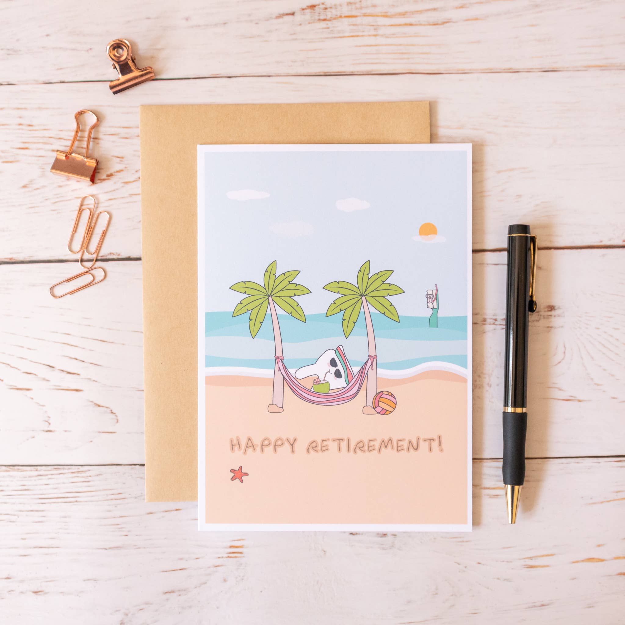 Purrfect Little Art - Wholesale Retirement Card - Happy Dental Retirement Card | Dental Humor4