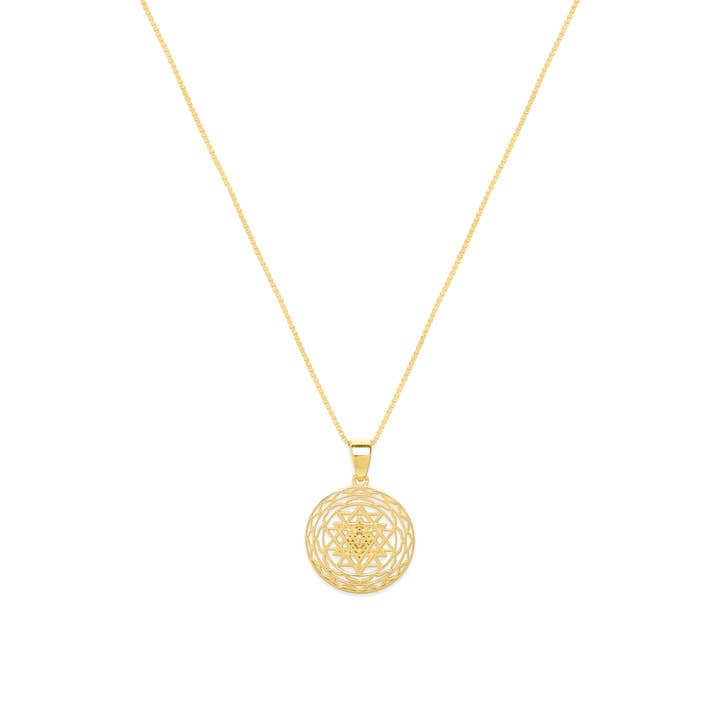 Sri Yantra Supreme Manifestor Necklace for wholesale by Seven Saints
