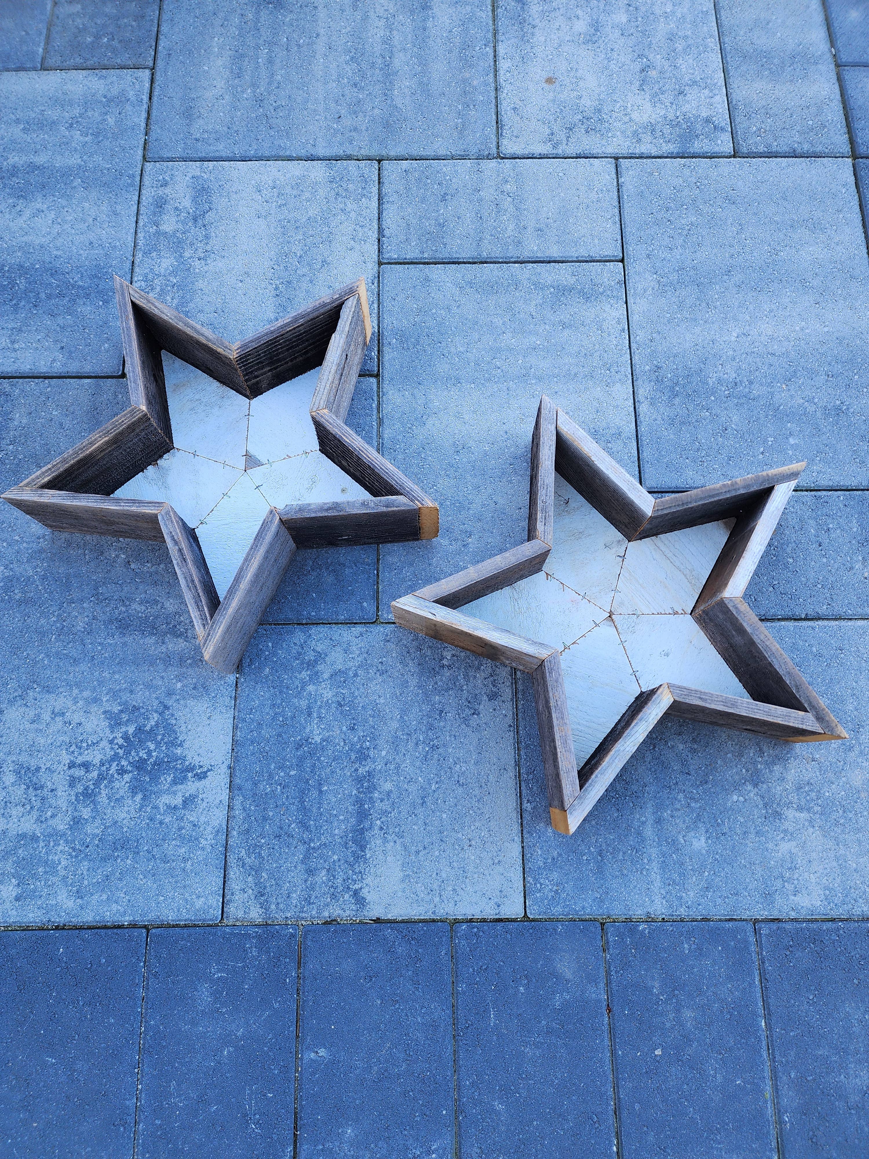 Love Reclaimed - Wholesale Planter Box - Rustic Star Reclaimed Wood Planter4