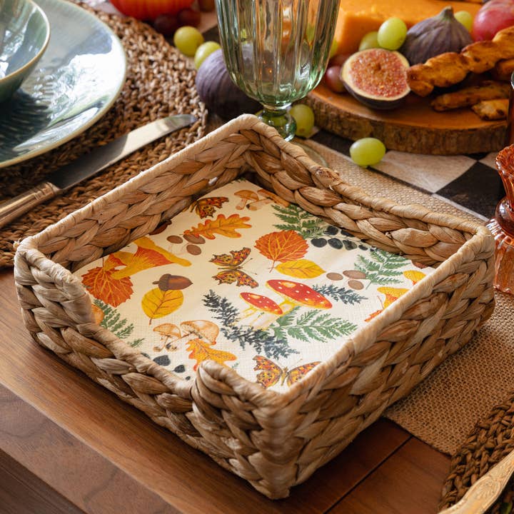 Talking Tables USA - Wholesale Disposable Napkin - Fall Woodland Paper Napkins - 20 Pack | Fall Decor |4