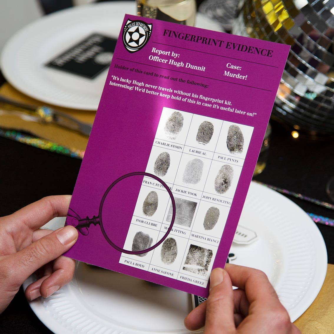 Talking Tables USA - Wholesale Card Game - Murder Mystery Dance Floor | Everyday Games |7