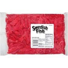 Long Island Candy Factory - Wholesale Gummy - Swedish Fish red mini 5 pound bag