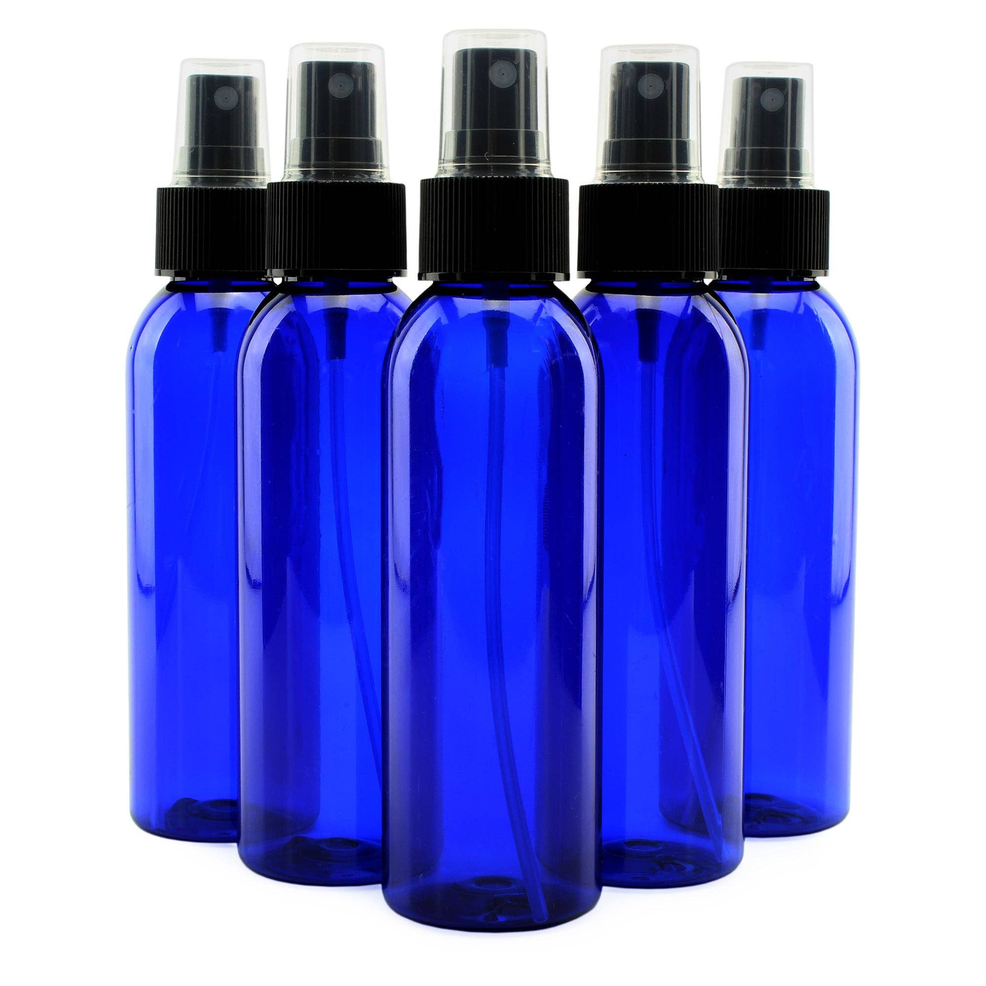 Kurated Korner – wholesale Spray bottle – Cornucopia 4oz Blue Plastic Spray Bottles (6pk)6