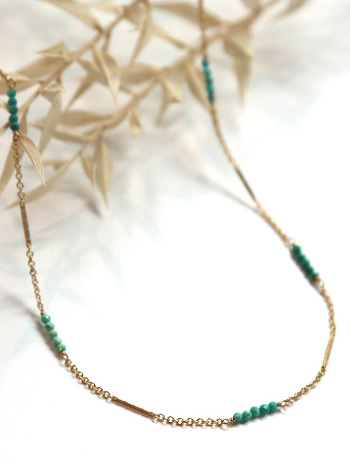 Collier Circlet Turquoise pour la vente par Mickey Lynn