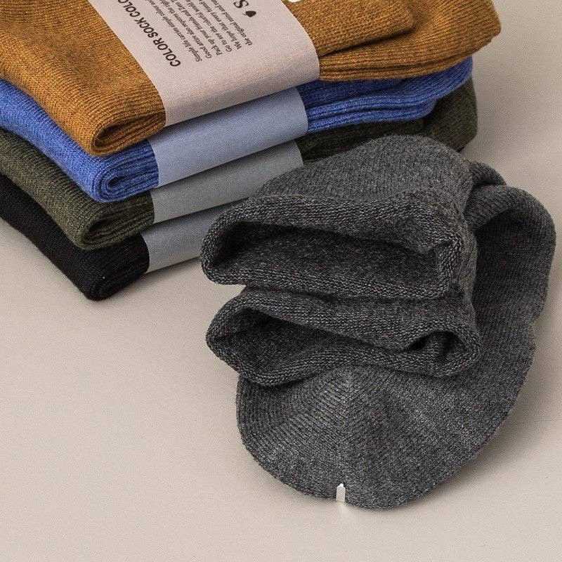 6 Pairs Assorted Color Winter Warm Wool Adults Socks for wholesale on Faire1