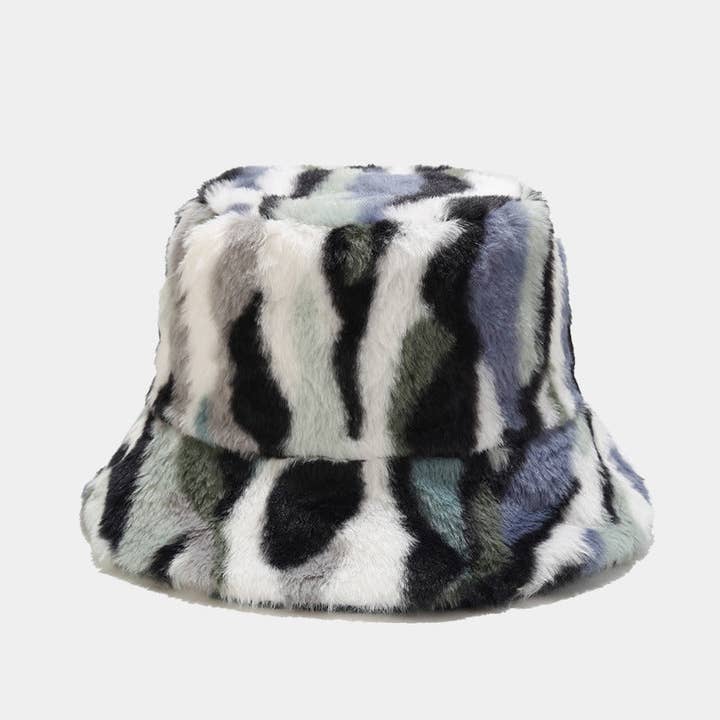 Dipped Shop - Wholesale Bucket Hat - Women's - Contrast Color Stripe Thicken Bucket Hats DPBH03133