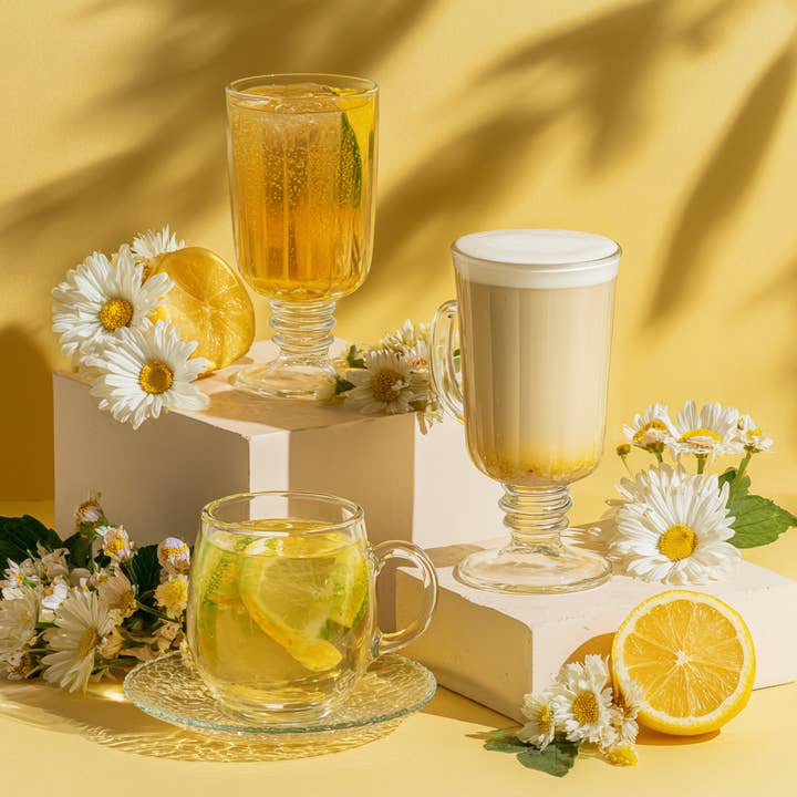 JTe’ ✧ Zitrus-Kamillentee – Einzelhandelsbeutel 15 Seidenbeutel✧ für den Großhandel von J TEA *a Jenwey Tea Company*