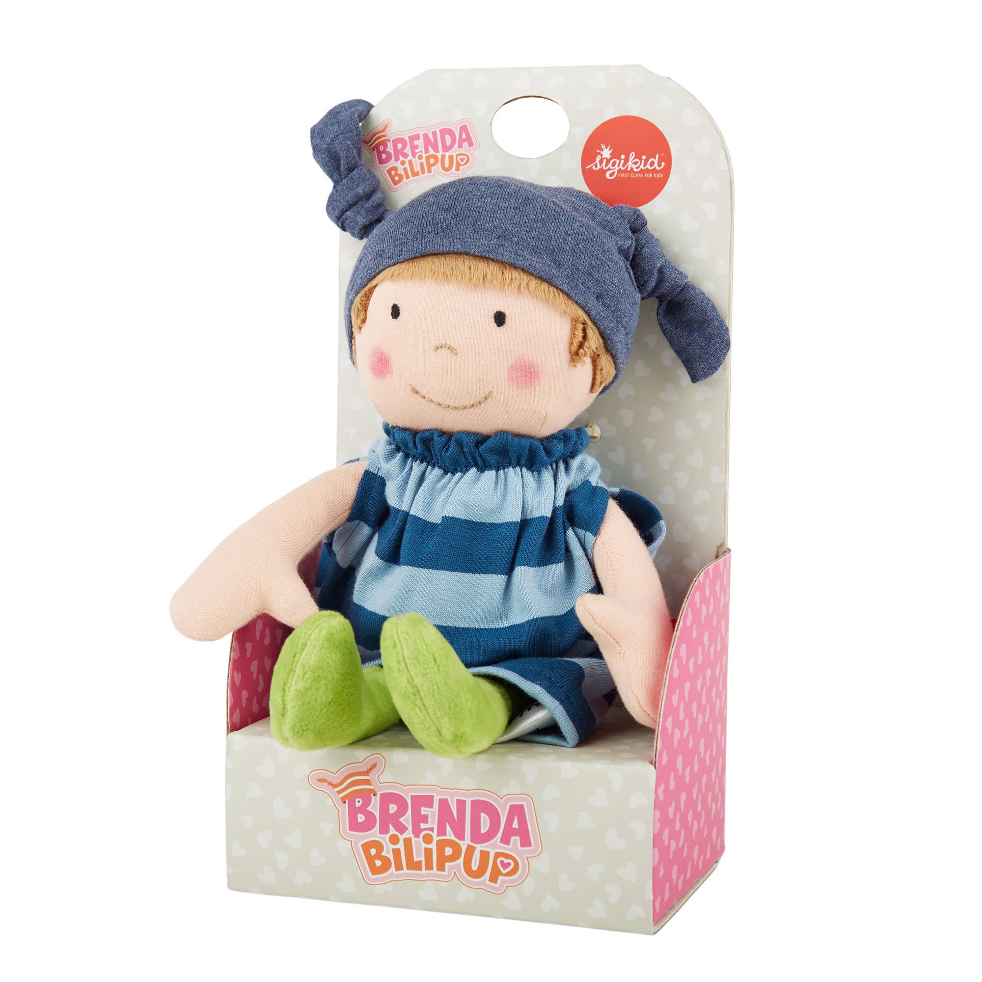 sigikid - Wholesale Puppet - Kids & Baby - Cloth Doll Brenda Bilipup Blue5