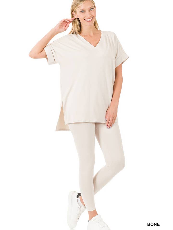 Vanilla Monkey - Wholesale Lounge Set - Women's - Brushed Dty Microfiber Loungewear Set24