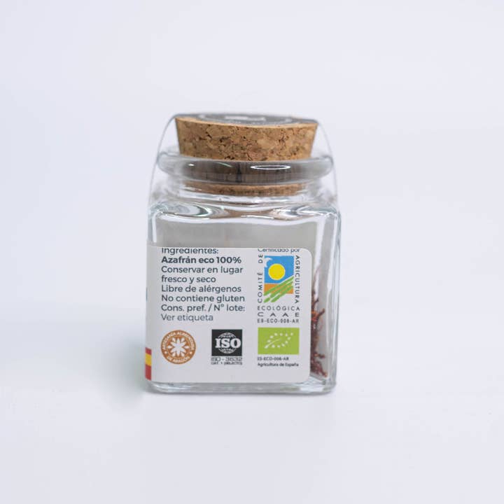 Gutierrez Zamora, S.L.U - Vente Épices séchées - Safran biologique à Hebra de Teruel, pot 1g/Spanish1