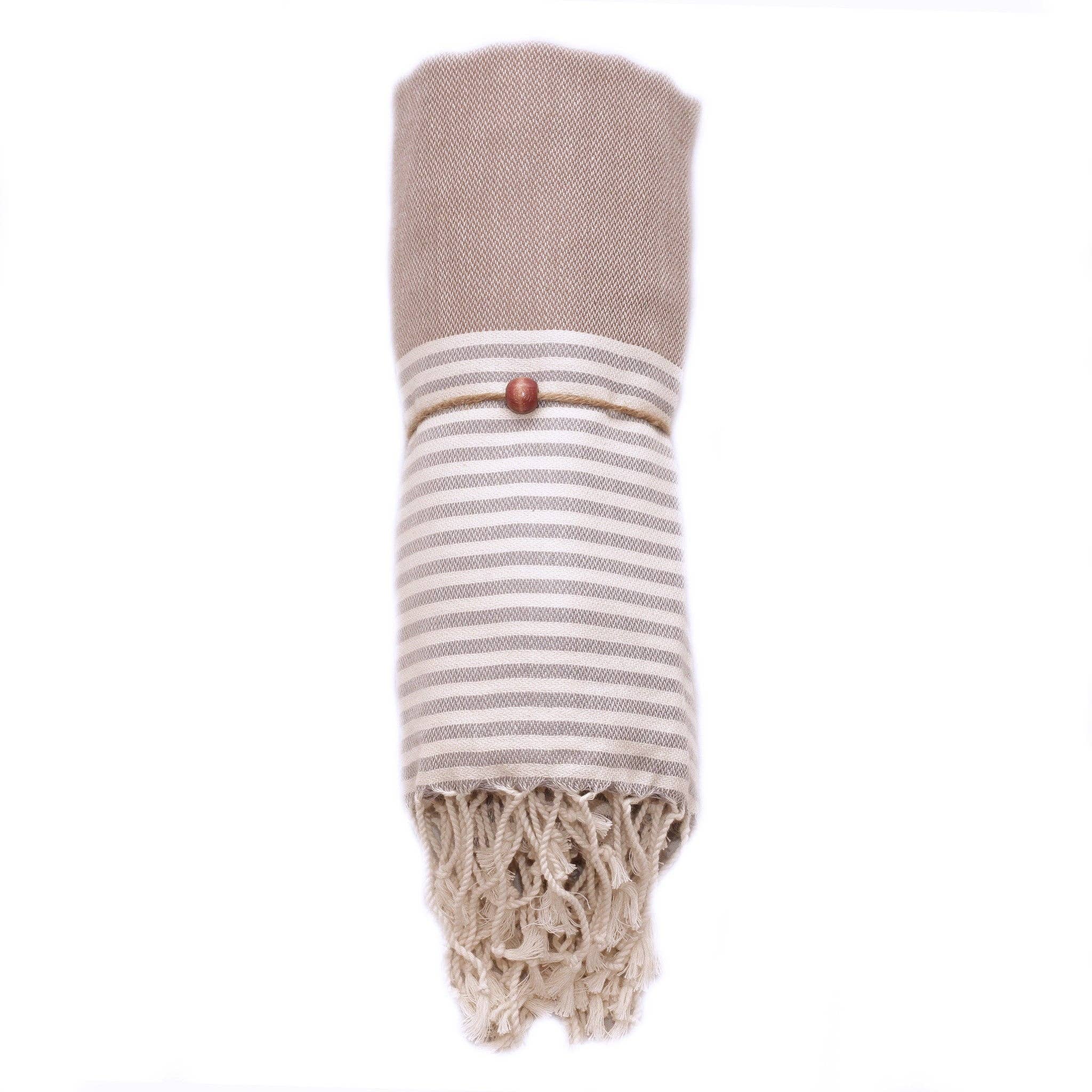 madeathand.nl - Wholesale Beach Towel - Multi Color Striped  Turkish Towel13