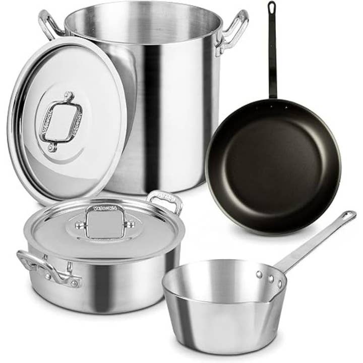 Vasconia 6-Pcs Professional Alum Cookware Set NSF Certified for wholesale by Vasconia