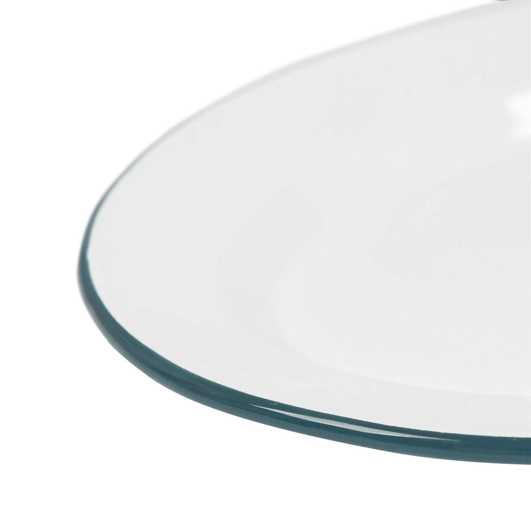 Rinkit Ltd – wholesale Platter – White Enamel Serving Platter - 30cm x 22cm6