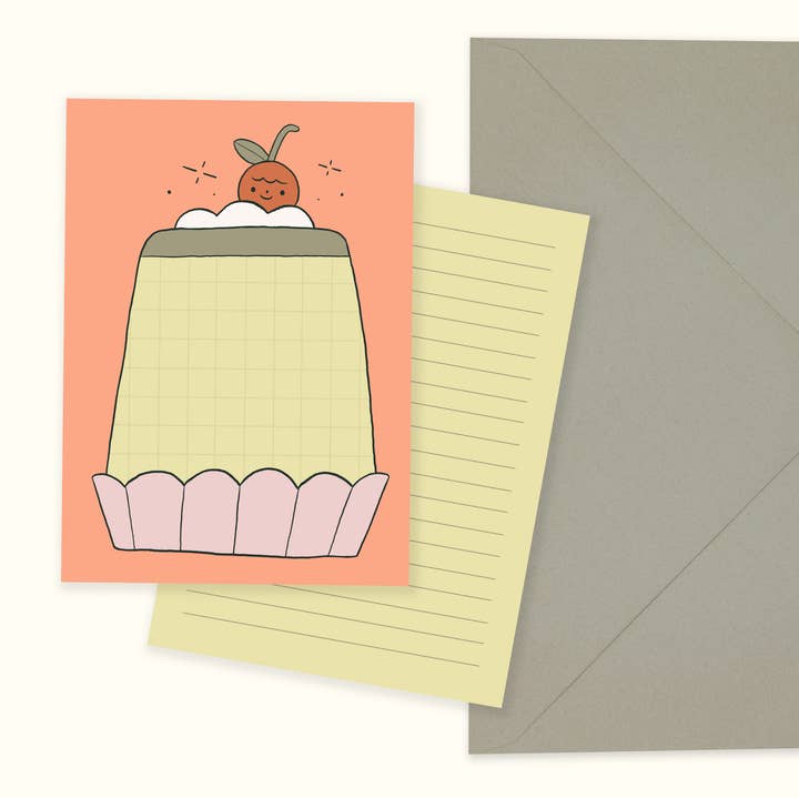 Ivna Lins - Wholesale Stationery/Notecard Set - Sweetheart Letter Writing Set with Stickers, Envelope1