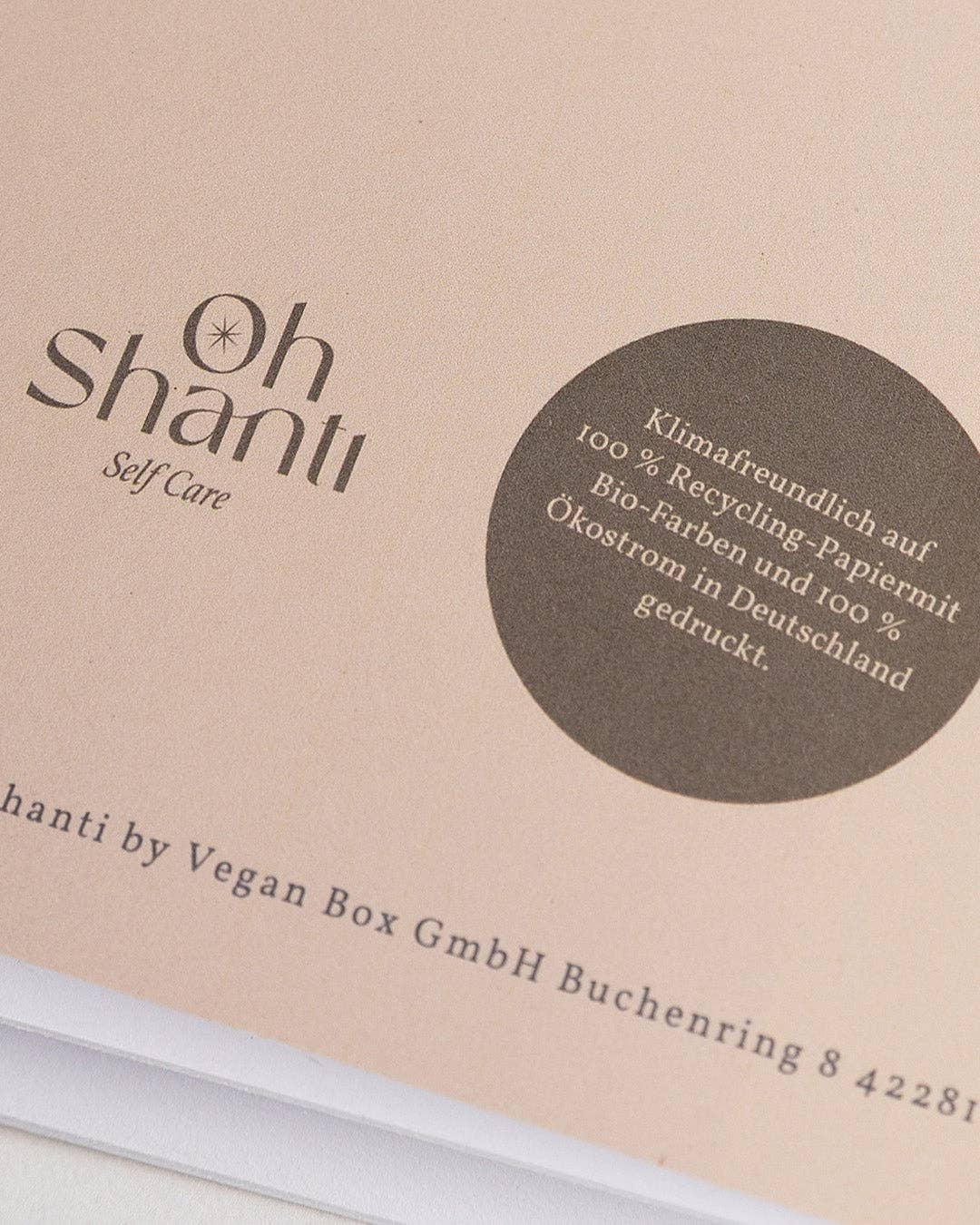 Oh Shanti - Venta al por mayor Cuadernos - Diario ''Siéntelo para sanarlo''4