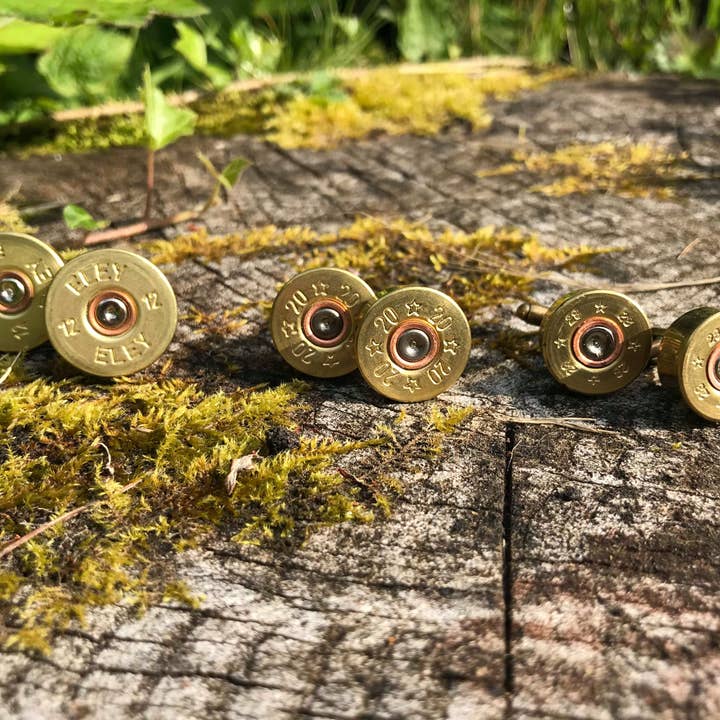 J Boult Designs - Wholesale Cufflinks - Upcycled shotgun cartridge cufflinks
