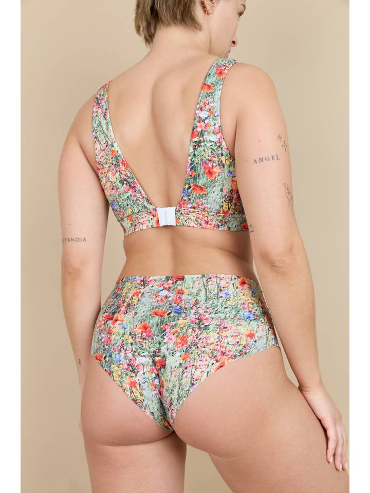 Esquisse Lingerie - Venta al por mayor Brallete - Mujer - Sujetador cruzado con estampado Prairie