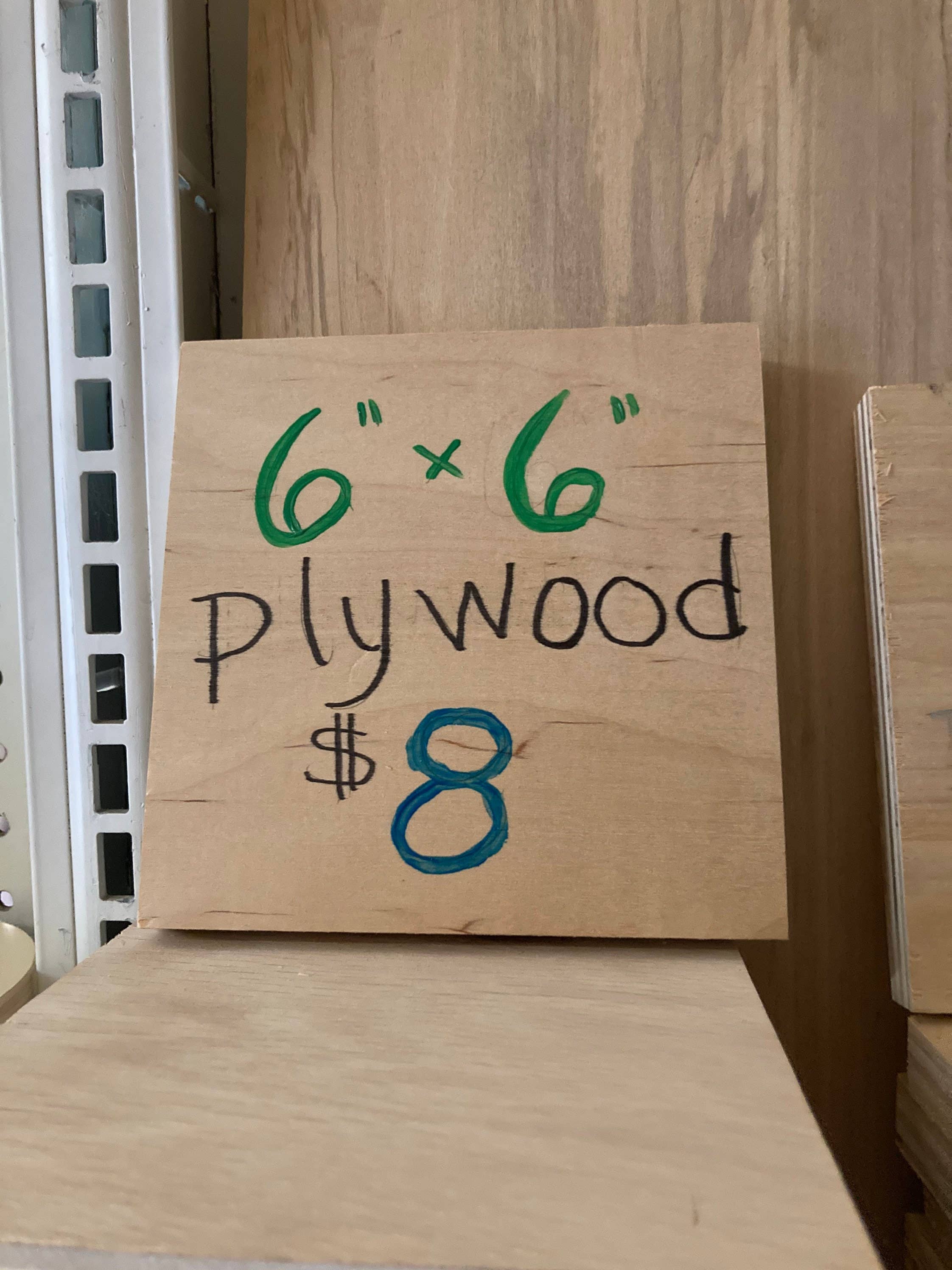 Stumps Custom Wood – wholesale Cutouts – Square 1/2in Birch Plywood, 1 pack, Birch plywood, glowforge wood, scroll sawing, sign making, DIY project, wood project4