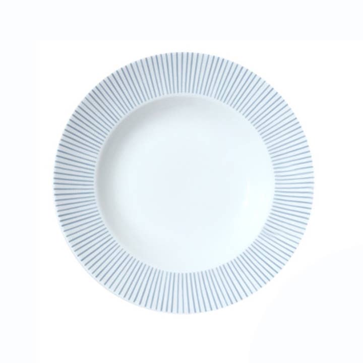 Korea Table - Wholesale Bowl - Cozy Blue 9" Pasta Bowl