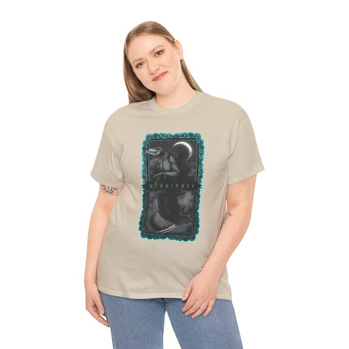 LVB Art - Wholesale T-Shirt (Graphic) - Unisex - As Above So Below Wendigo Unisex Heavy Cotton Tee50