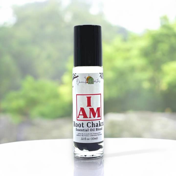 Queendom Holistics - Vendita all'ingrosso Olio essenziale roll-on - Olio roll-on per aromaterapia dei chakra della radice
