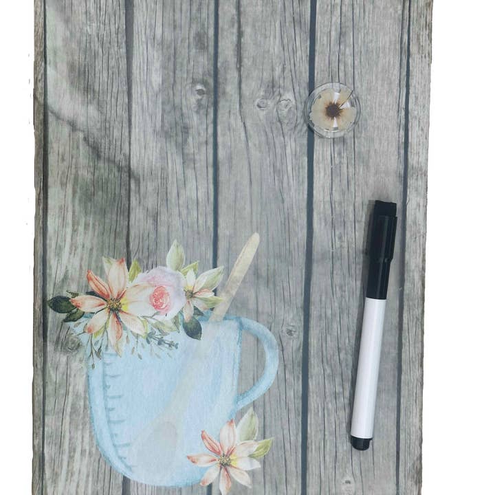 Pizarra magnética azul con marcador borrable e imán. para venta al por mayor de Luldesign