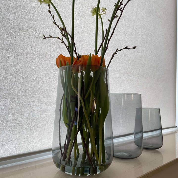 Lübech Living - Wholesale Vase - Valencia Drop Vase, Mauve Taupe5