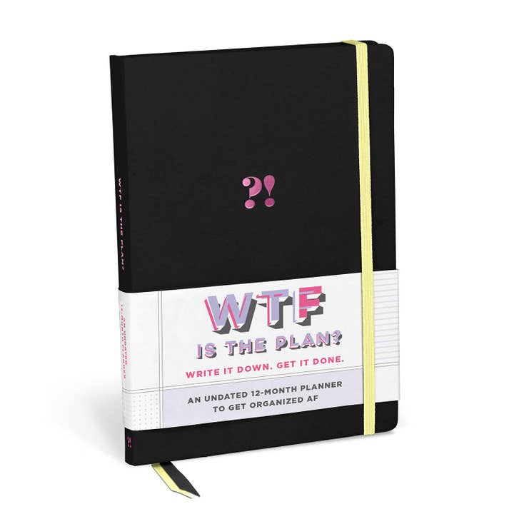 Knock Knock - Wholesale Planner - WTF Large Hardcover Planner0