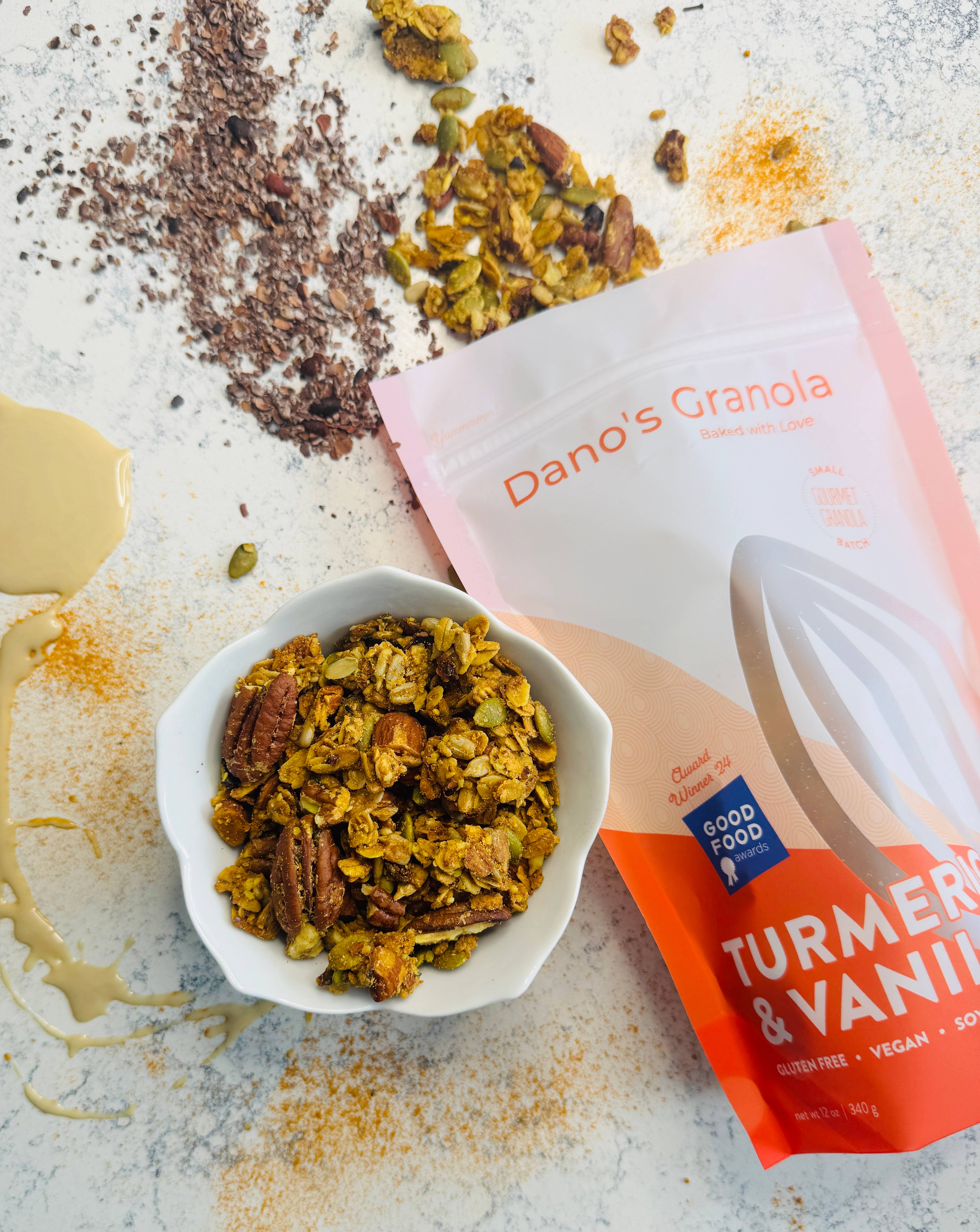 Dano’s Granola - Wholesale Granola - Turmeric & Vanilla3