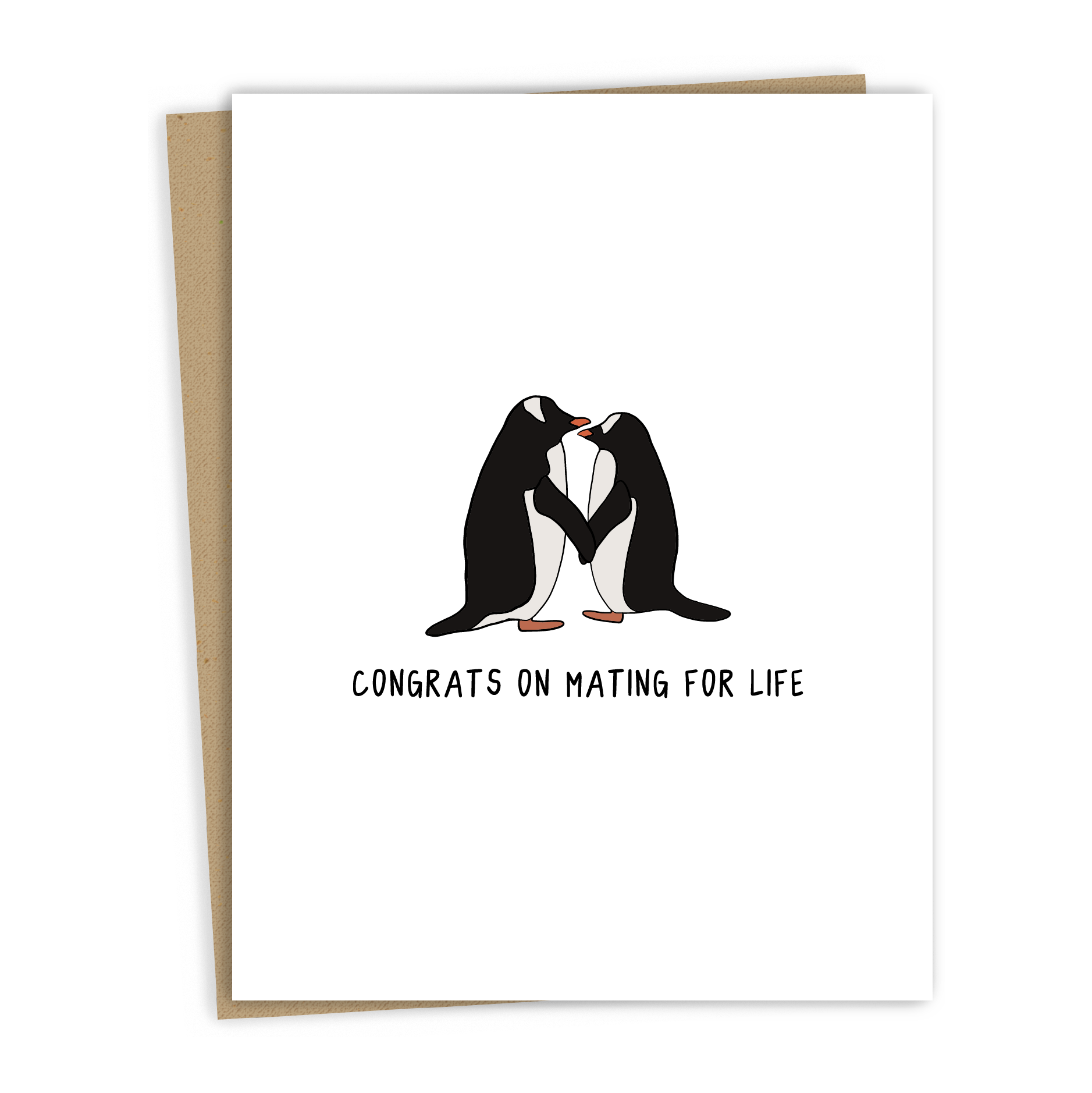 rockdoodles - Wholesale Wedding Card - Congrats On Mating For Life | Wedding Card0