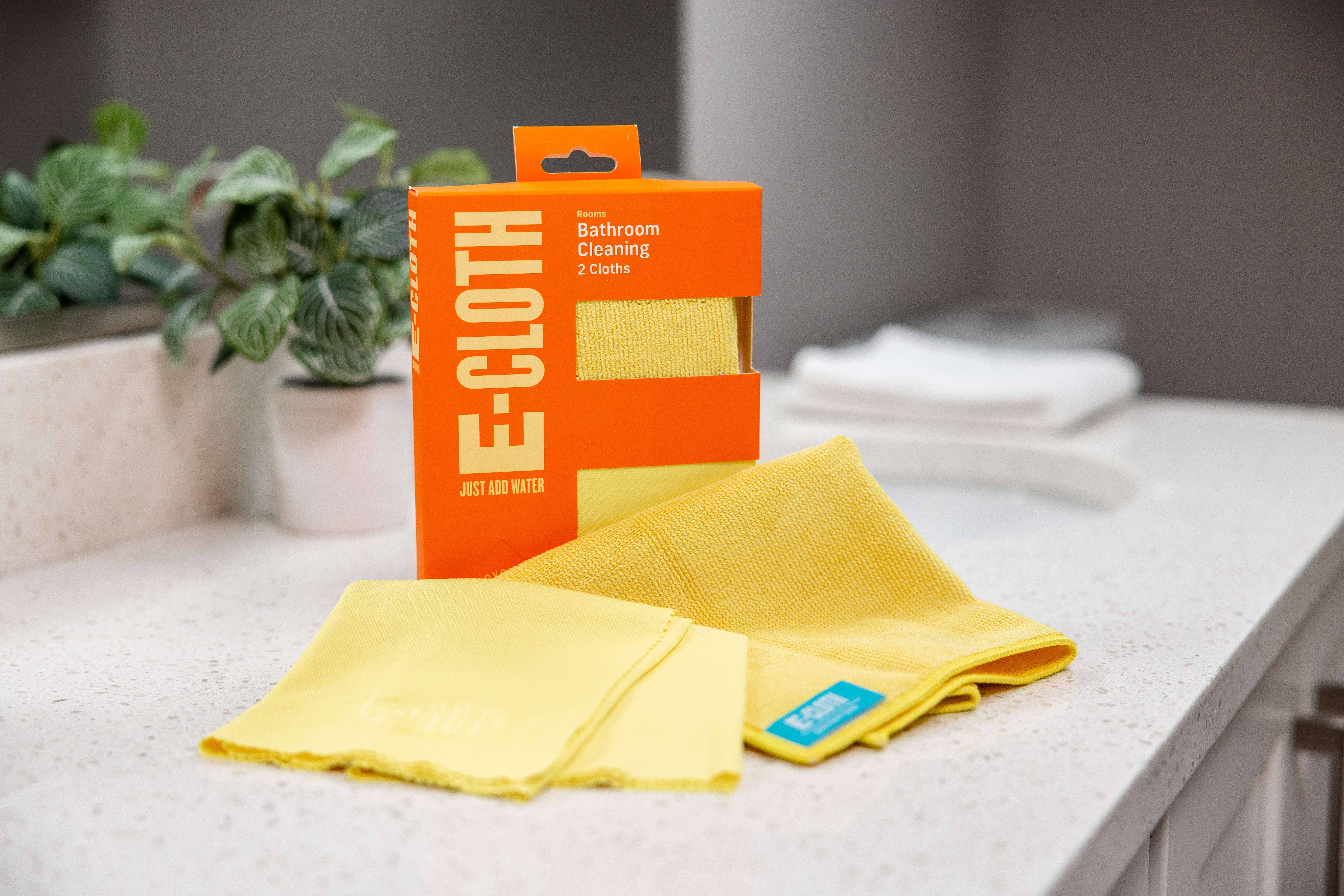 E-Cloth - Wholesale Cleaning Cloth - Bathroom Cleaning Cloth 2pc Kit2