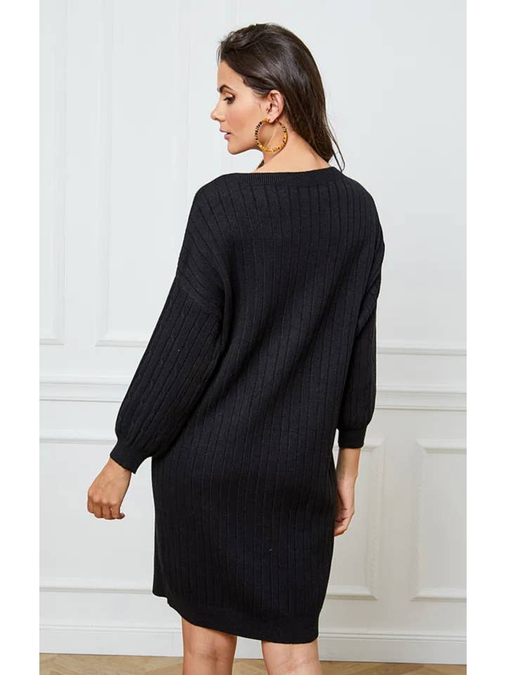 LÉA & LUC - Wholesale Dress - Women's - Sweater dress REF. 100522