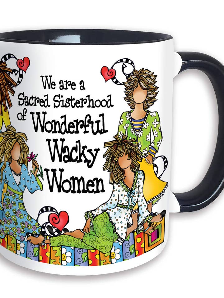 Wonderful Wacky - Tazza in ceramica per la vendita all'ingrosso da parte di Suzy Toronto Wholesale