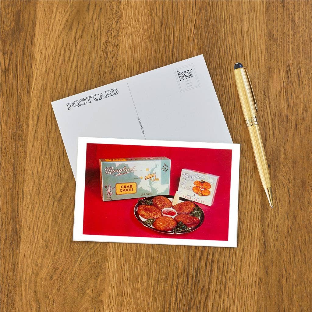 Found Image Press - Wholesale Postcard - Postcard FO-81 Maryland Crab Cakes1