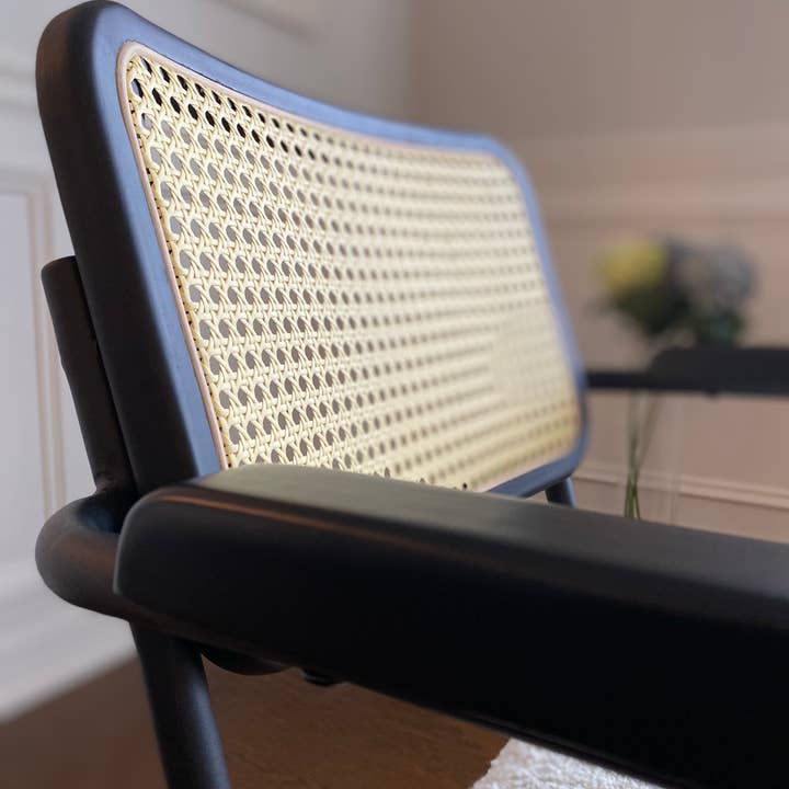 Seat4uhome - Wholesale Chair - Boucle Upholstered Rattan Elton Dining Chair-Price Per Item6