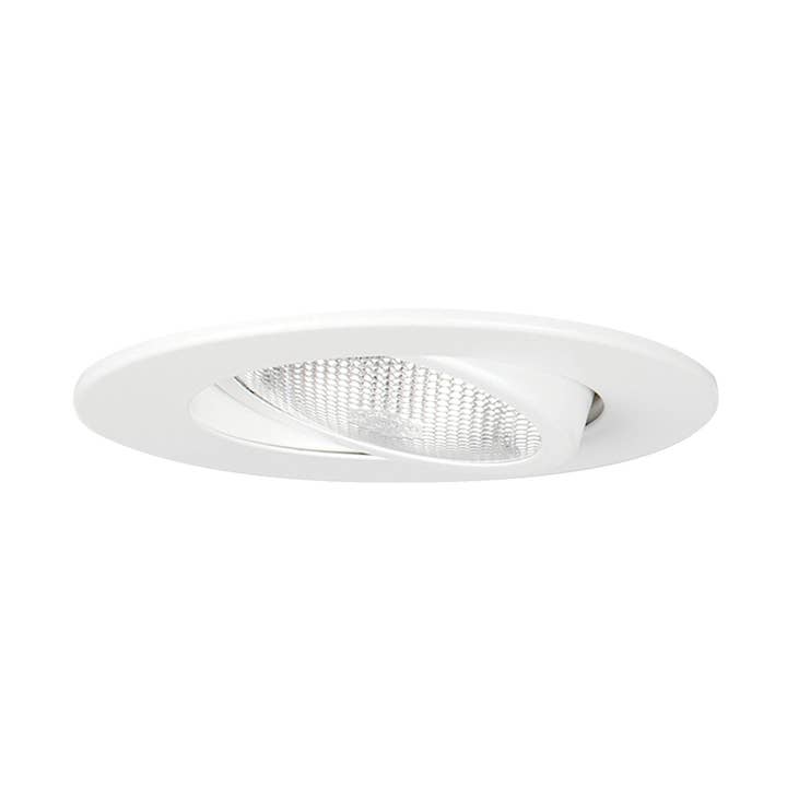 Aro empotrado de 5'' de ancho para 1 luz - Blanco mate para venta al por mayor de Atlas Lighting and Home