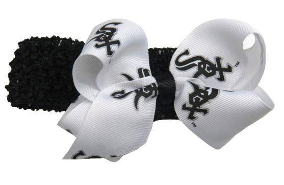 USA Licensed Bows and Accessories – wholesale Fashion headband – women's – Crochet Headband W/ Junior Bow #2630