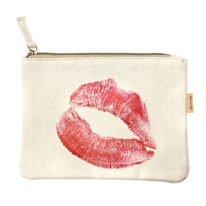 Fashion City - Wholesale Pouch – Women’s - Multi Images Cotton Canvas Eco Pouch Bags1