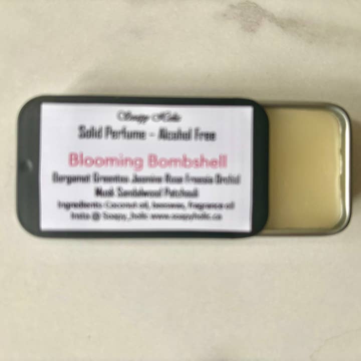 Soapyholic - Wholesale Solid Perfume - Blooming bombshell solid perfume