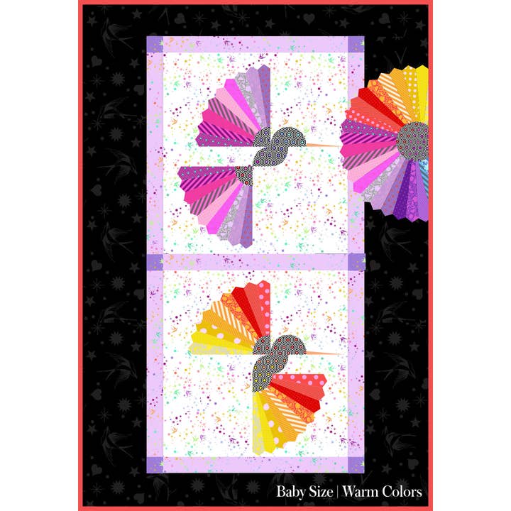 Rachel Rossi Design - Wholesale Quilt - Hover | Hummingbird Quilt Pattern3