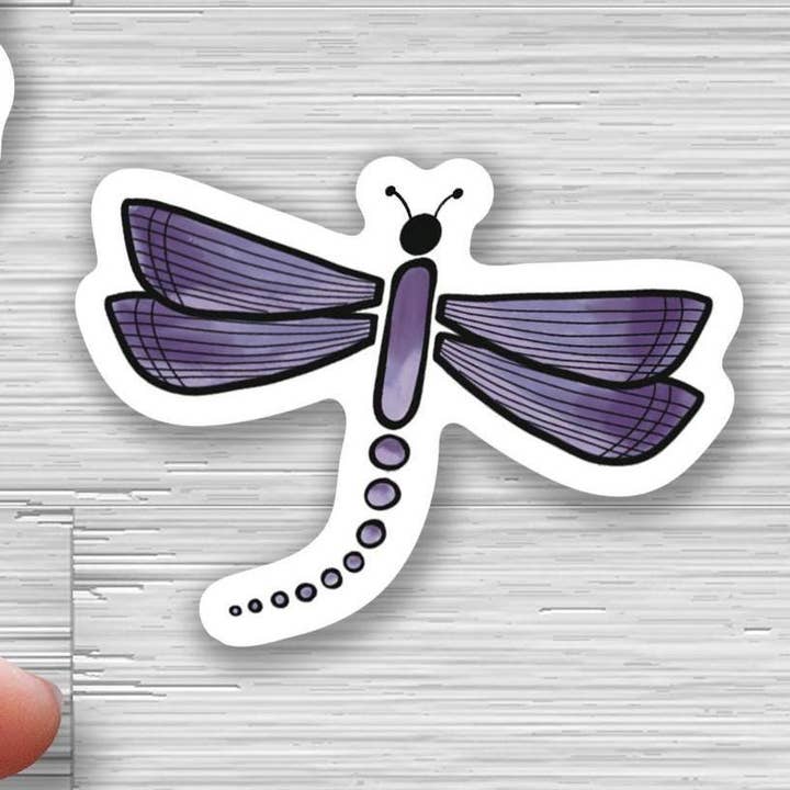 Beth Ann Erickson Designs - Wholesale Sticker - Mini Nature Sticker Set – Bees, Dragonfly, Butterfly, 31