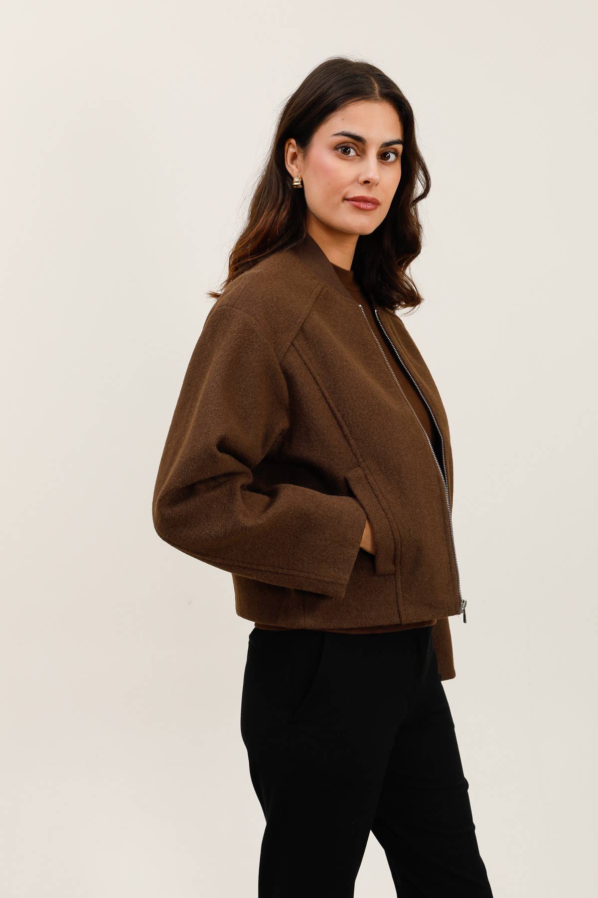 Daphnea - Vendita all'ingrosso Giacca - Donna - 32091 GIACCA IN LANA2