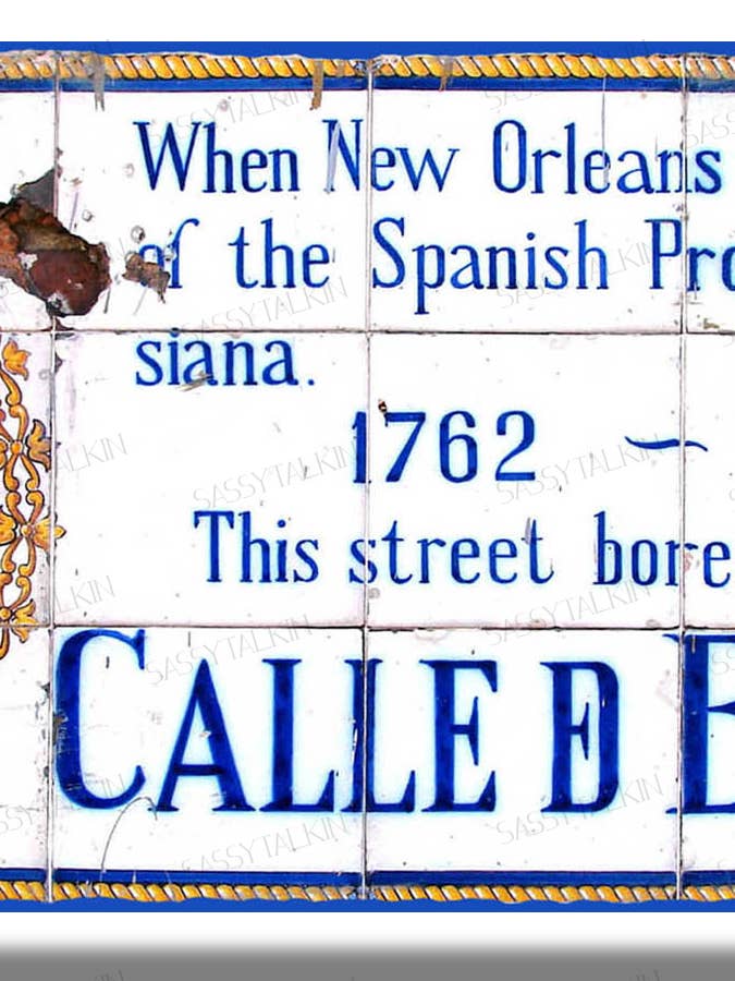 Spanish Street Signs Magnets for wholesale by Sassy Talkin