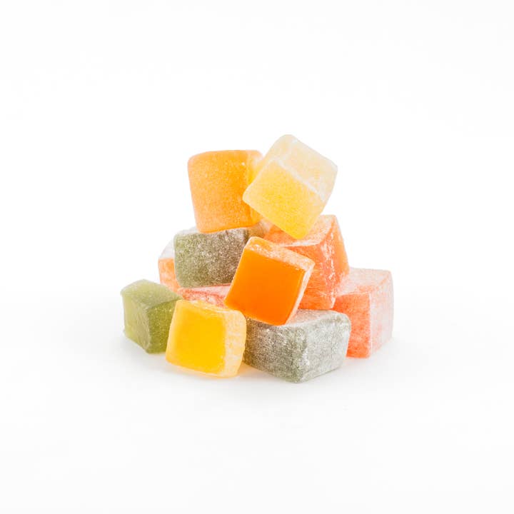 Fraser Valley Gourmet Ltd. - Wholesale Gummy - Turkish Delight (Lokum) - Assorted Fruit flavour 250g pouch1