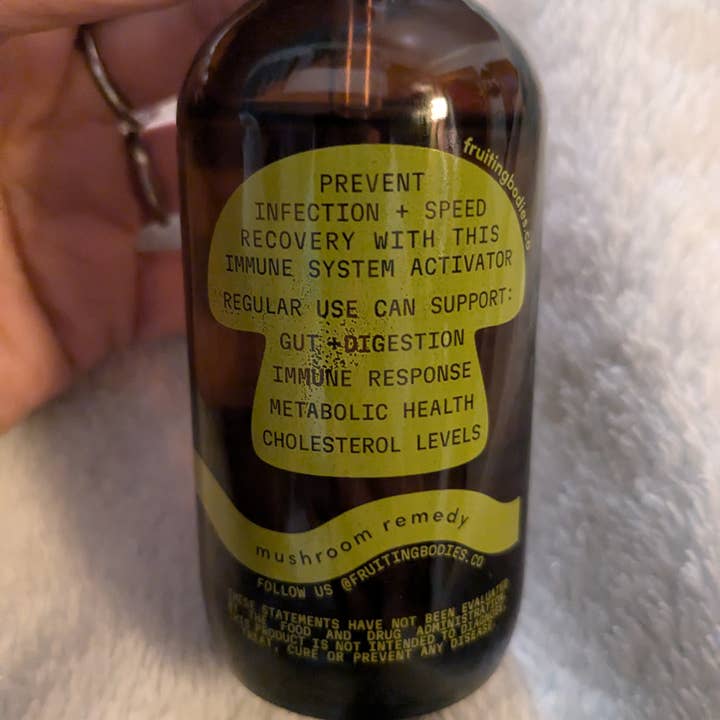 Fruiting Bodies – wholesale Tincture – Turkey Tail Dual Extract Tincture - 4oz1