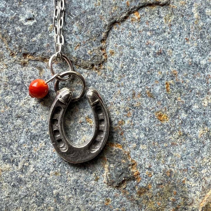 Wild Mountain Soul Designs - Wholesale Pendant/Charm Necklace - Silver Western Horseshoe Pendant10