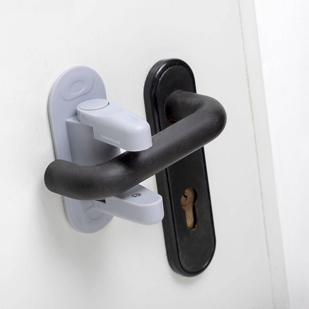 InnovaGoods - Wholesale Knob/Pull - InnovaGoods 2 Unit Dlooky Door Lock8